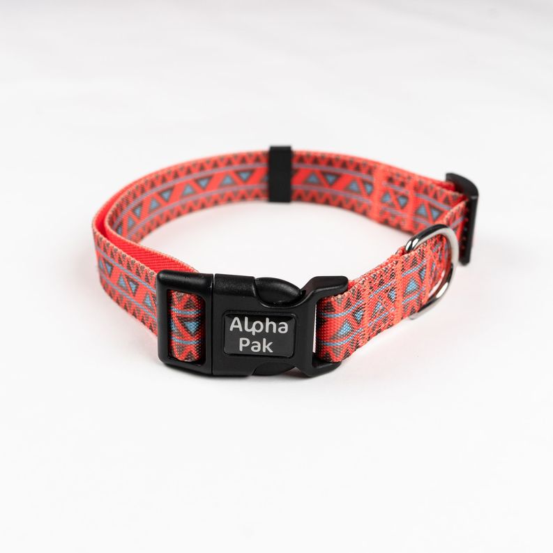 Natchez Pattern Dog Collar